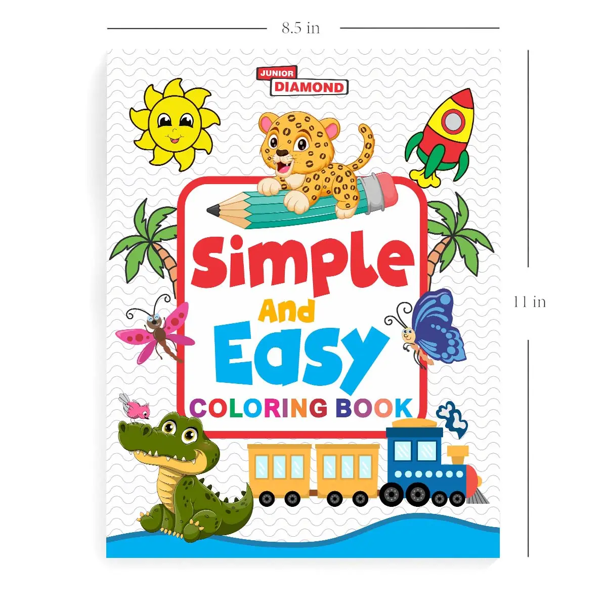 Simple and Easy Colouring Book: Fun, Creative, and Early Learning Activity for Kids-3