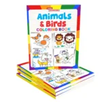 Animals And Birds Colouring Book - Fun Colouring Activity Book for Preschool Kids and Toddlers | Best Painting and Coloring Book -2