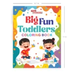 Big Fun Toddlers Colouring Book: Early Learning, Creative Activities, and Easy Coloring for Kids-3