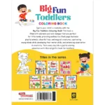 Big Fun Toddlers Colouring Book: Early Learning, Creative Activities, and Easy Coloring for Kids-5