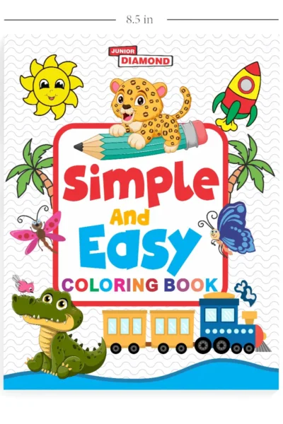 Simple and Easy Colouring Book: Fun, Creative, and Early Learning Activity for Kids-2