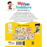 Big Fun Toddlers Colouring Book: Early Learning, Creative Activities, and Easy Coloring for Kids-5