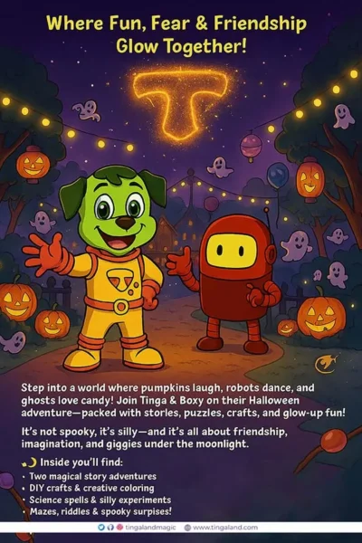 Tinga Dojo's Halloween WonderBook (Stories, Spells & Spooky Smiles)-0