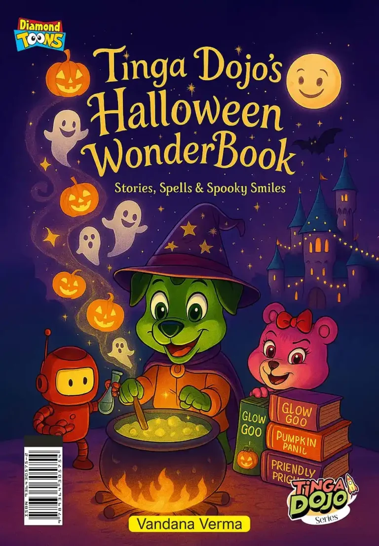 Tinga Dojo's Halloween WonderBook (Stories, Spells & Spooky Smiles)-0