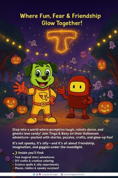 Tinga Dojo's Halloween WonderBook (Stories, Spells & Spooky Smiles)-0