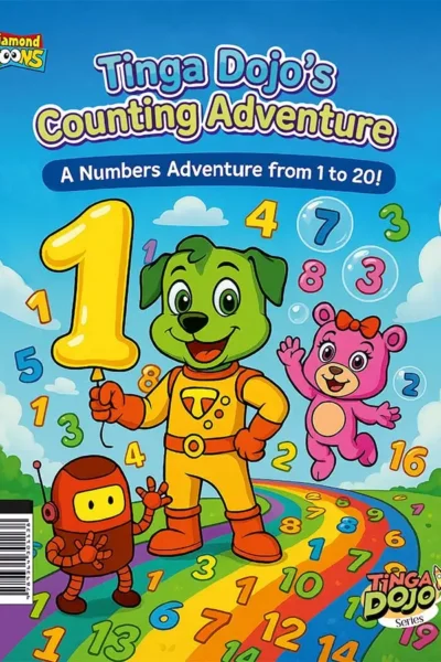 Tinga Dojo's Counting Adventure : A Number Aventure from 1 to 20!-0
