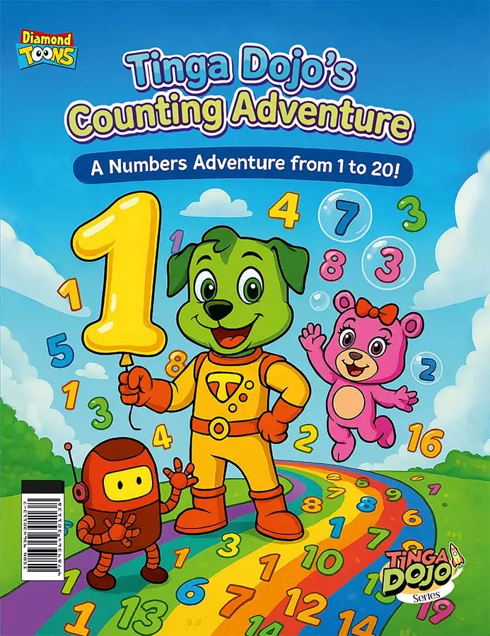 Tinga Dojo's Counting Adventure : A Number Aventure from 1 to 20!-0