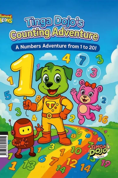 Tinga Dojo's Counting Adventure : A Number Aventure from 1 to 20!-0