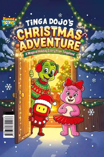 Tinga Dojo's Christmas Adventure & Tinga Dojo's Ultimate Christmas Activity Book - The Magical Christmas Collection (Pack of 2)-0
