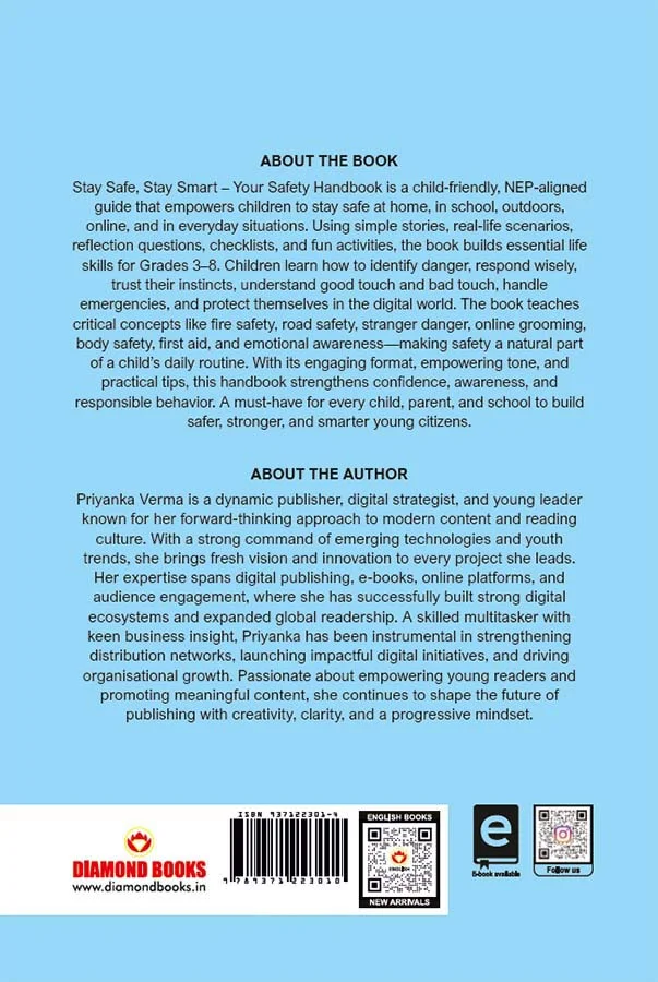 Stay Safe, Stay Smart Your Safety Handbook : Everyday Safety Skills for Kids-0