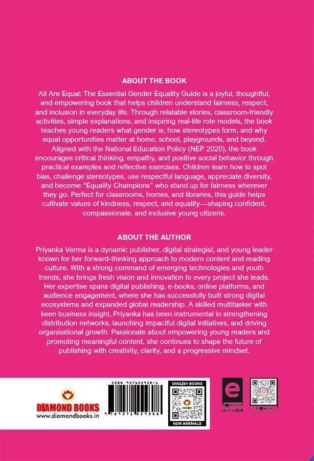 All Are Equal The Essential Gender Equality Guide : Helping children understand fairness, respect, and equal rights.-0