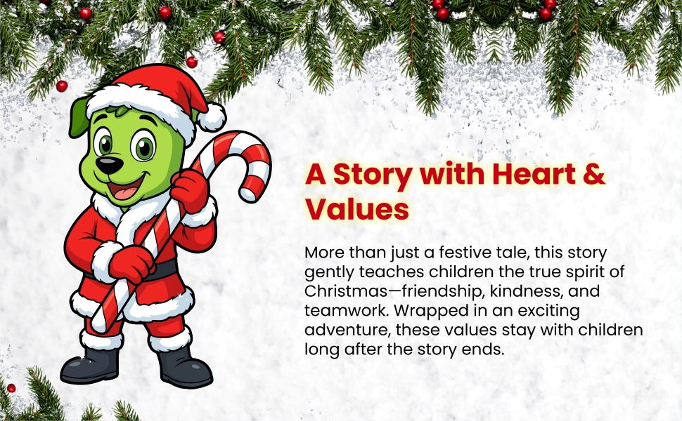 Tinga Dojo's  Christmas Adventure Book : A Magical Christmas Story for Kids | Fun Holiday Adventure with Friendship & Santa-0